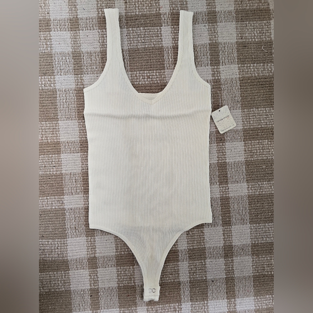 Intimately Free People - Ribbed Bodysuit - Picture 1 of 4